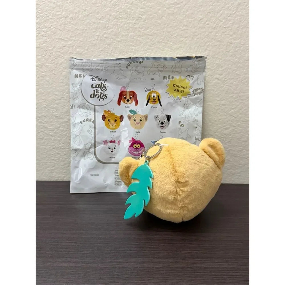 Disney Cats & Dogs Blind Bag Plush Keychain - Nala